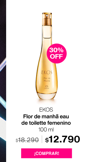 Flor de manhã eau de toilette femenino