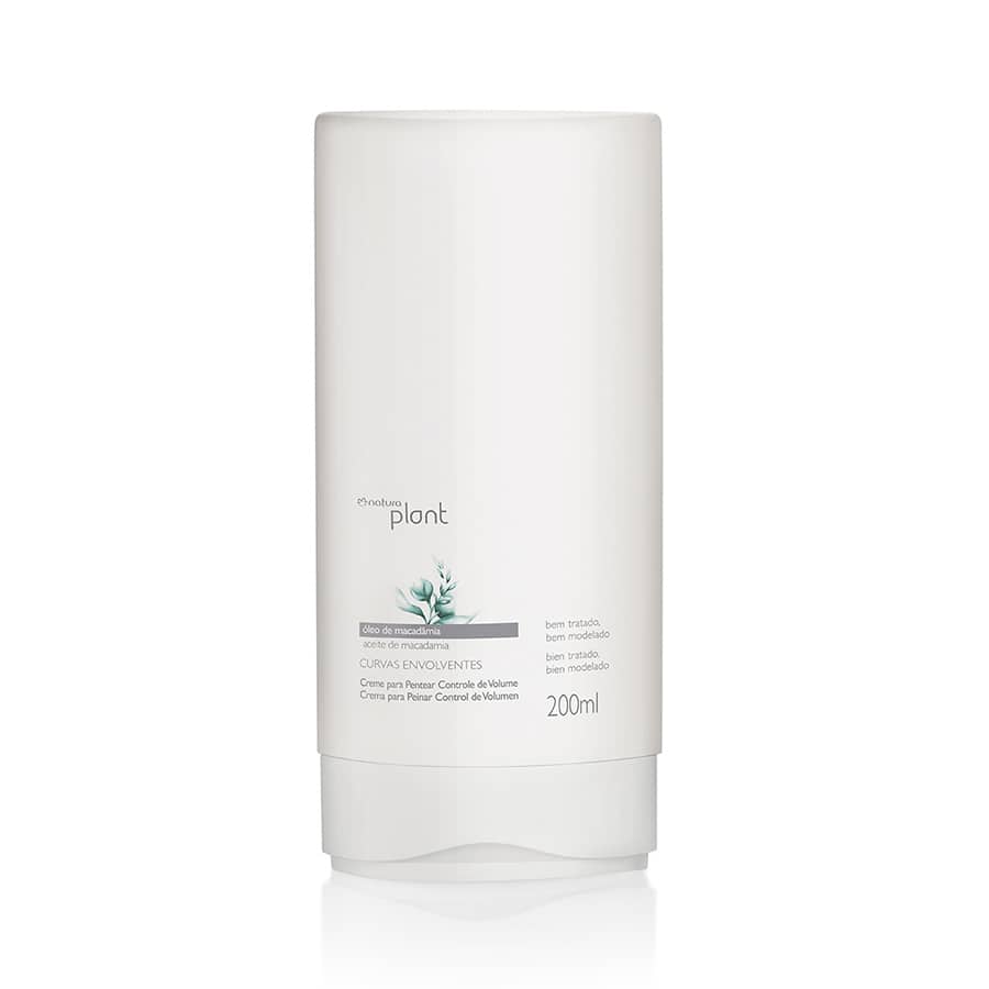 Crema para Peinar Control Volumen Curvas Envolventes Plant